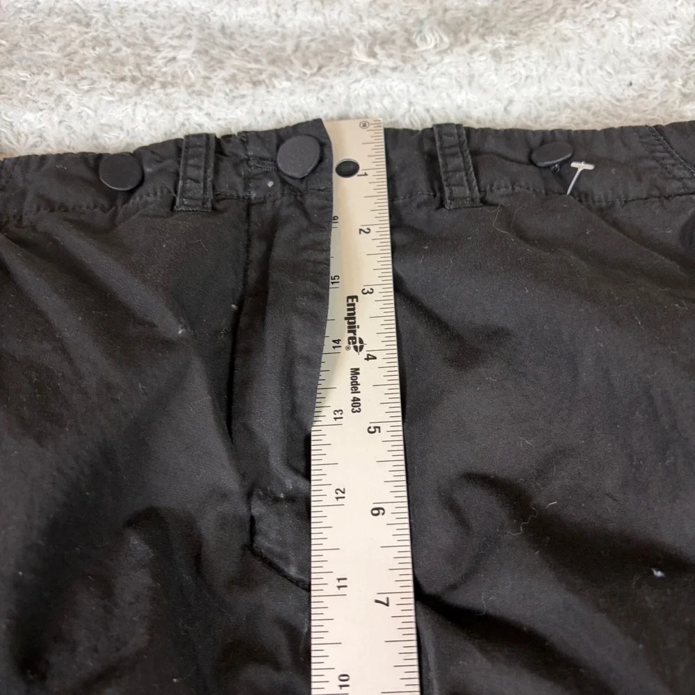 Our Legacy Stereo Cargo Pants Black Wide Leg Trousers W4224SB
